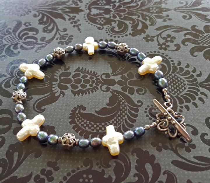 ブレスレット ^BICYCLE TROPHY^ BT Pearl Bracelet 05 6mm PBR-05 freshwater pearl ball chain bracelet – MAYU online store